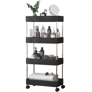 4 Layer Smart Cart Trolley
