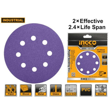 INGCO AKRS150103 Purple Sanding Disc