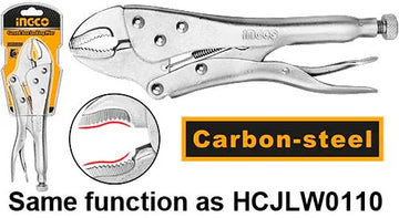 INGCO HCJLW0210 Curved Jaw Locking Plier