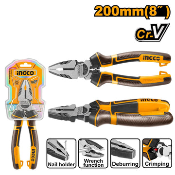 INGCO HHCP28200 High Leverage Combination Pliers