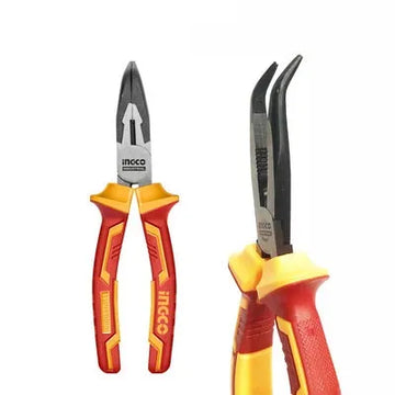 INGCO HIBNP28208 Insulated Bent Nose Pliers