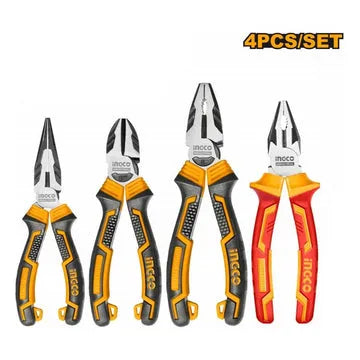 INGCO HKPS28458 4Pcs Pliers set