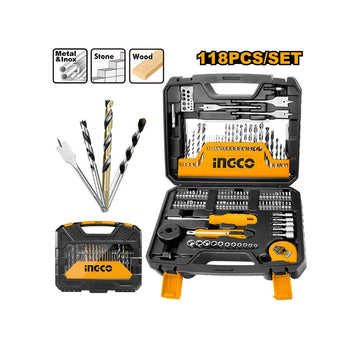 INGCO HKTAC011182 118Pcs Accessories Set