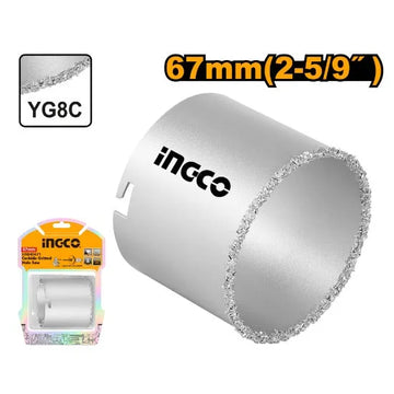 INGCO HSB40671 Carbide Gritted Hole Saw