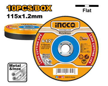 INGCO MCD121155 Abrasive Metal Cutting Disc Set