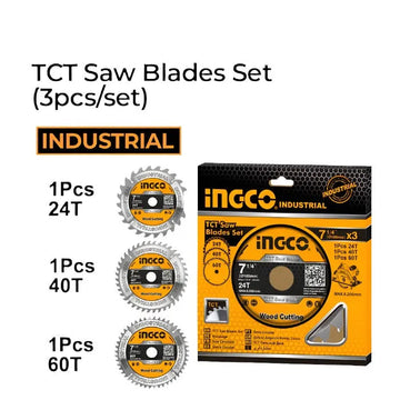 INGCO TSB51852153 TCT Saw Blade Set