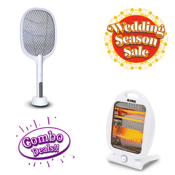 Winter Comfort & Protection Combo: Heater & Electric Insect Killer