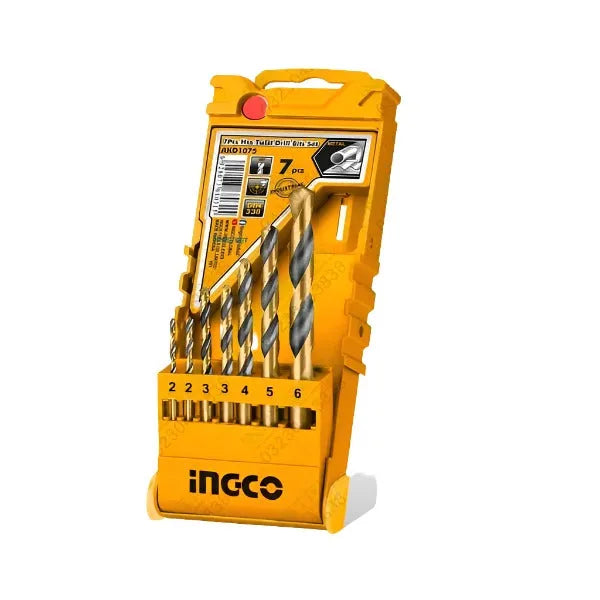 INGCO AKD1075 7pcs Metal Drill Bits Set
