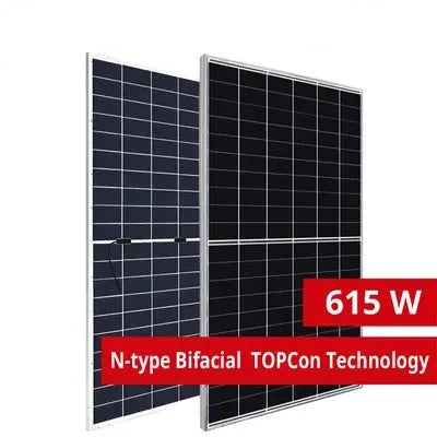Canadian 615 Watt N Type Bi-Facial Solar Panel