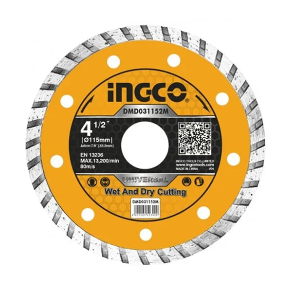 INGCO DMD031152M Turbo Diamond Disc