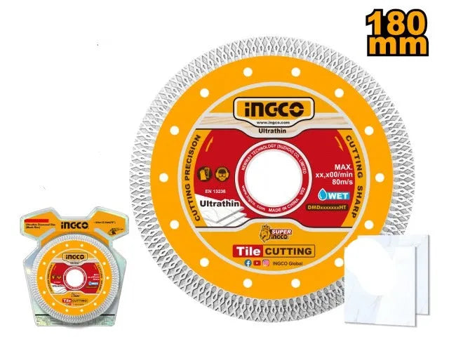 INGCO DMD081801HT Ultrathin Diamond Disc ( Mesh Rim )