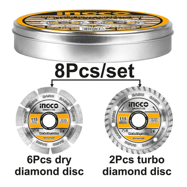 INGCO DMD301153 Diamond Disc Set
