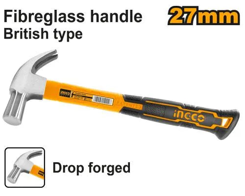 INGCO HCH880227 British Type Claw Hammer