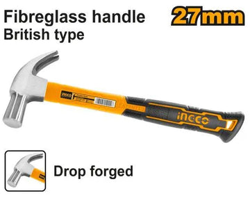 INGCO HCH880227 British Type Claw Hammer