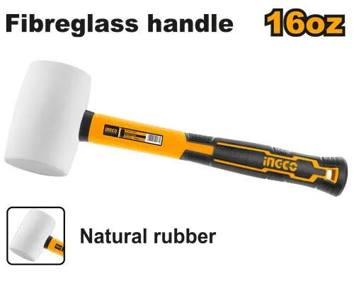 INGCO HRUH8316 Rubber Hammer