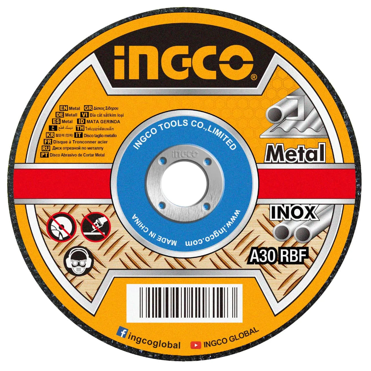INGCO MCD302303 Abrasive Metal Cutting Disc